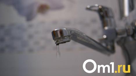Жители Омской области на день останутся без горячей и холодной воды