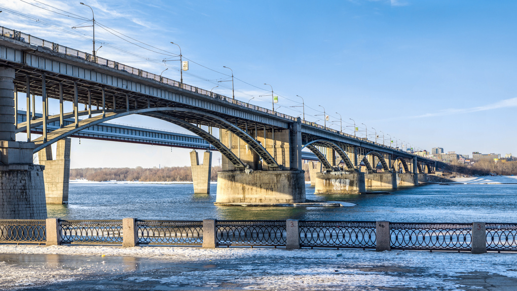 Фото коммунальный мост новосибирск