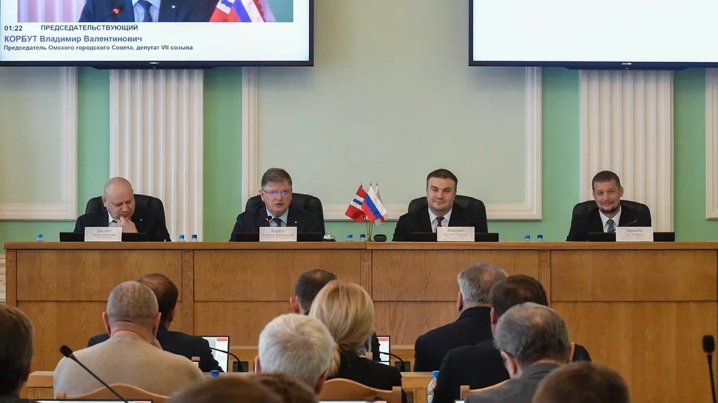 Врио губернатора Виталий Хоценко встретился с депутатами Омского горсовета