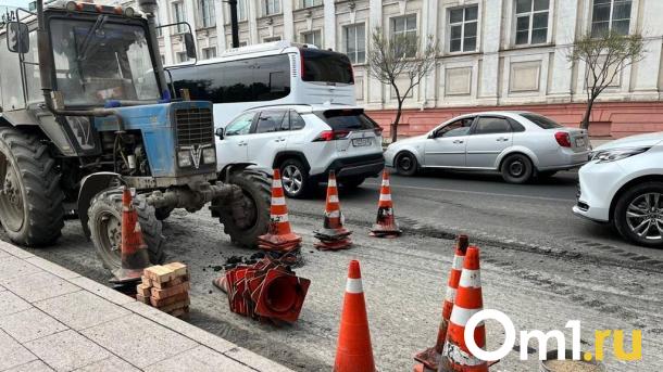 На семи улицах в Омске обновят дорожное полотно