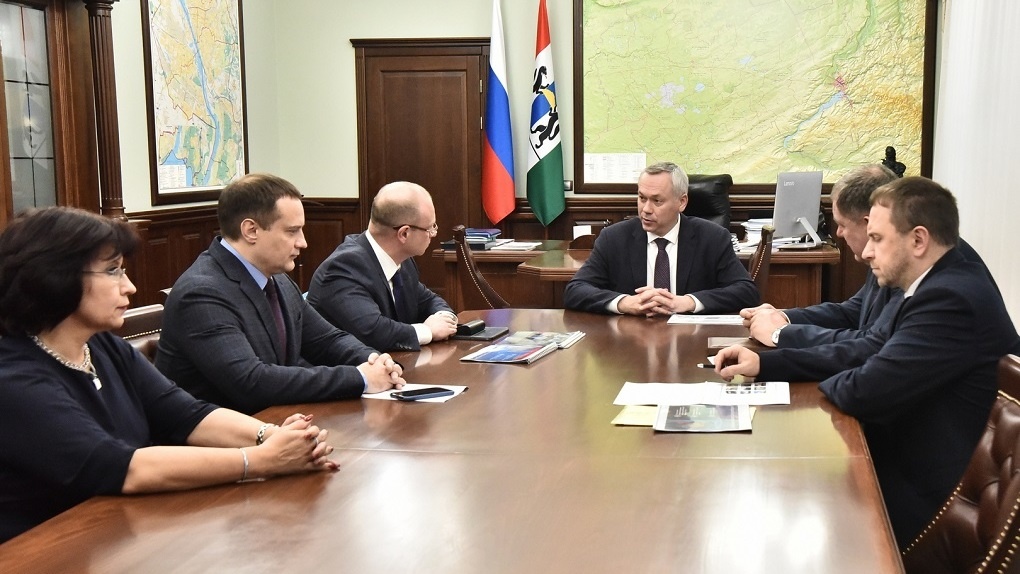 Гендиректор ГК РЭС обсудил с губернатором Новосибирской области развитие электросетевого хозяйства