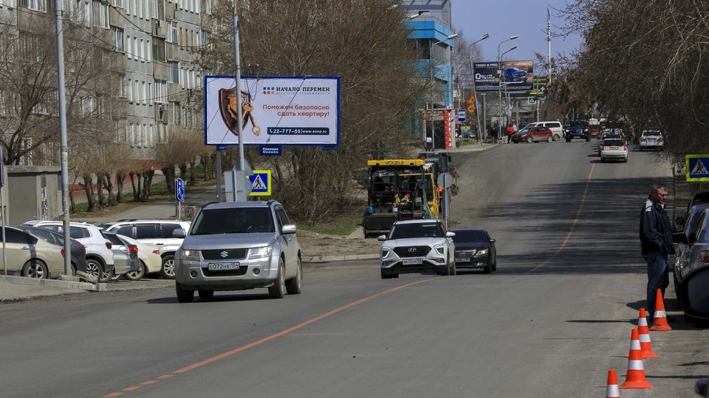 К 1 июня в Новосибирске отремонтируют улицу Кропоткина