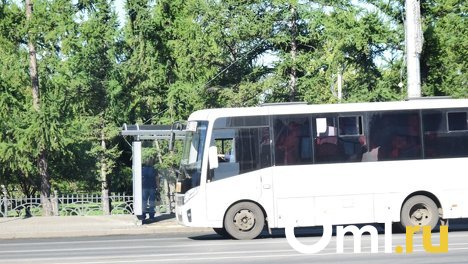 Омич задержал автобус на остановке и попытался высадить пассажиров
