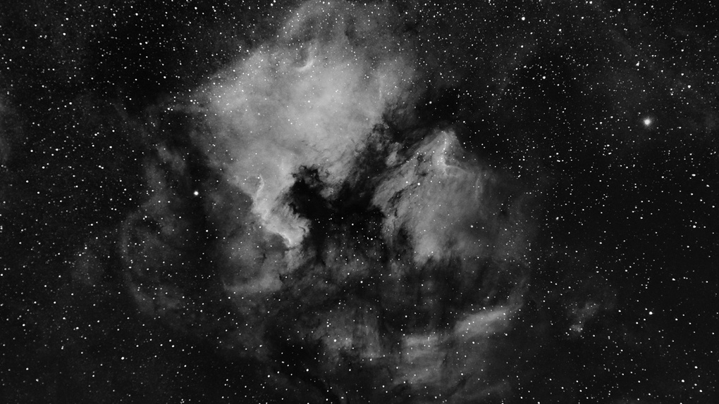 Туманностей в созвездии Лебедя запечатлел новосибирский астрофотограф