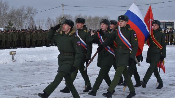 Очередную группу мобилизованных из Омской области отправили в зону спецоперации