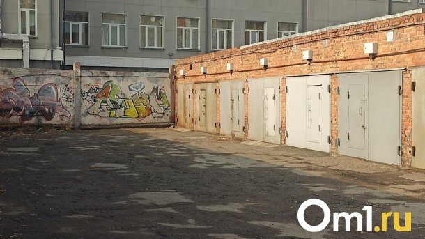Омский автолюбитель запретил ходить и ездить мимо своего гаража
