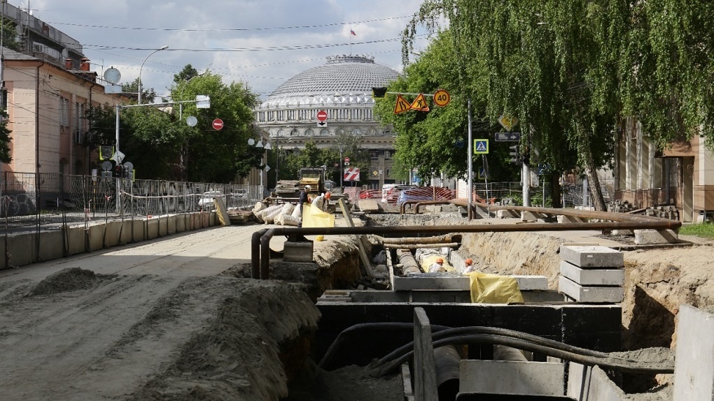 Движение на перекрёстках Серебренниковской с Горького и Чаплыгина восстановят к Дню города в Новосибирске