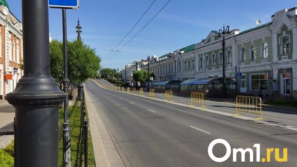 В Омске три дня будут перекрывать центр из-за Дня России (карта)