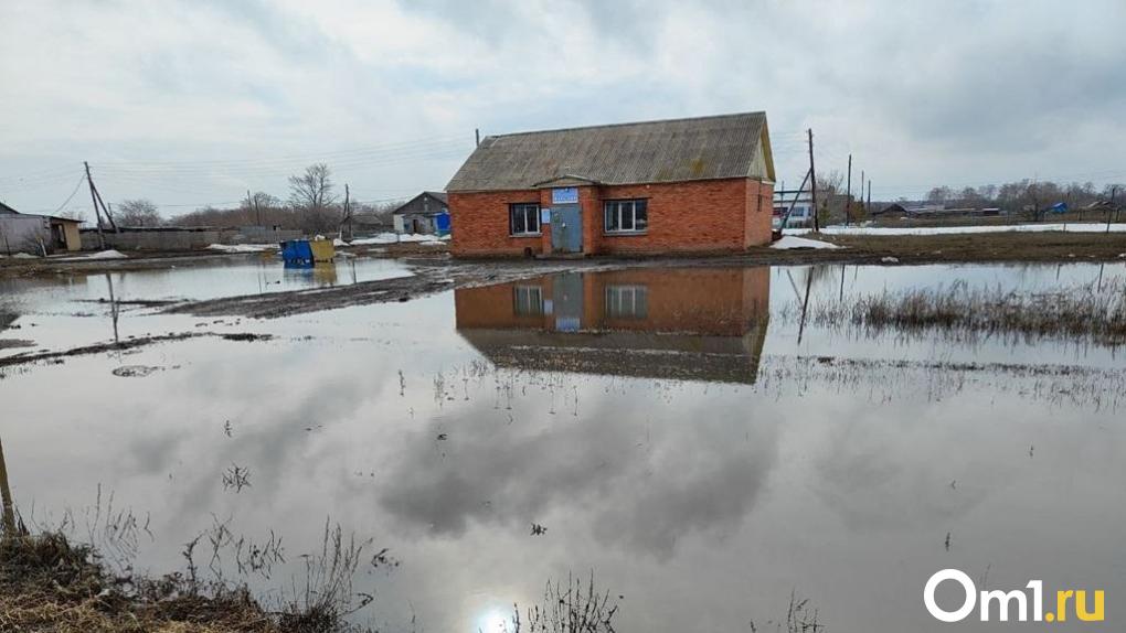 Жителям омских районов, пострадавшим от паводка, начали выплачивать до 100 тысяч рублей