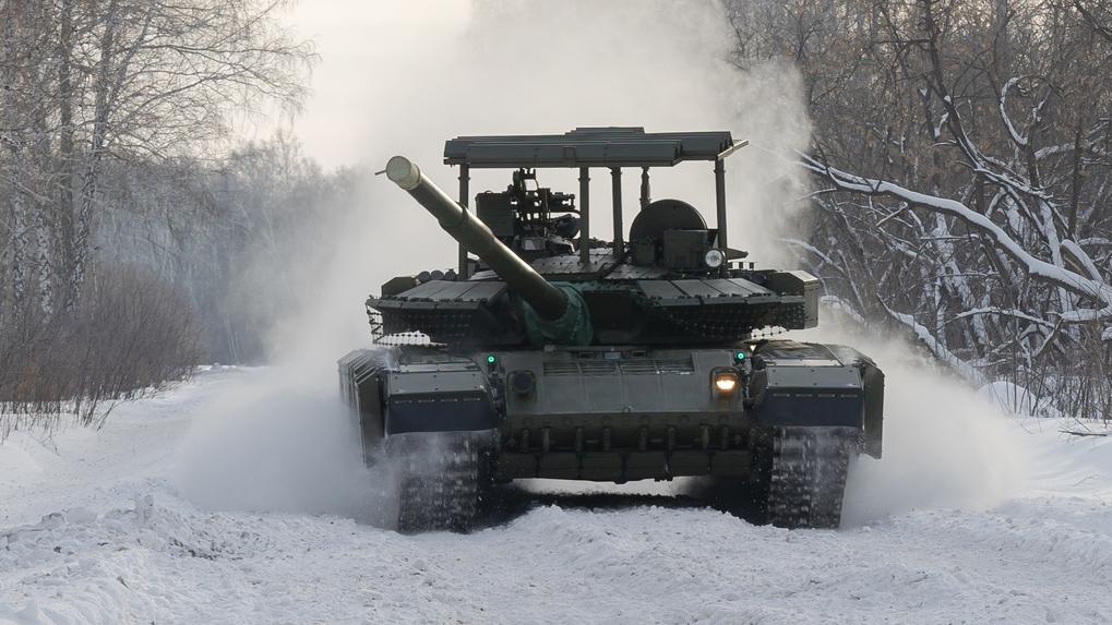 Омский завод поставил для Минобороны модернизированные танки Т-80БВМ