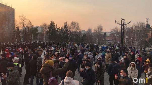 В Омской области на весь март запретили политические акции