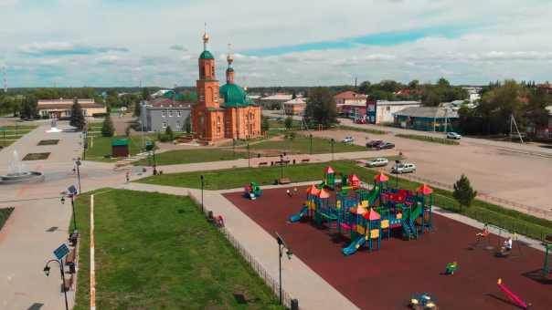 Центральная площадь в Горьковском районе. Меняемся вместе. Видео 2.