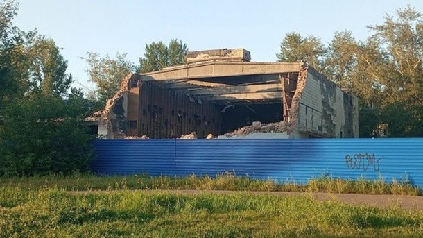 В Омске на месте снесенного «Сатурна» могут построить ТЦ