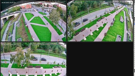 Мэр Омска Шелест рассказал, что на Аллее олимпийцев и у памятника Бухгольцу заработали камеры