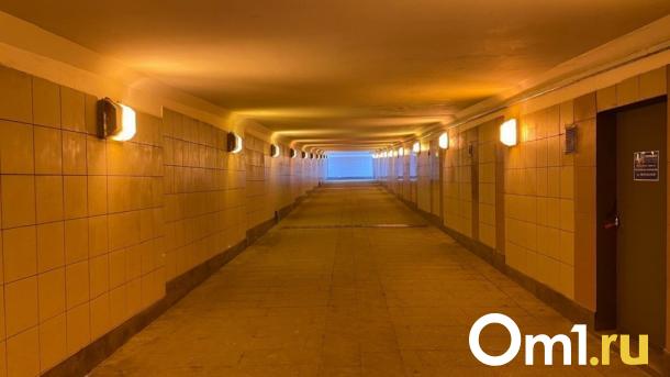 В Омске за 18 миллионов отремонтируют подземный переход у Парка Победы