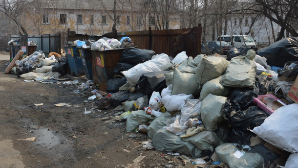 Четвёртый день мусорной забастовки проходит в Новосибирске