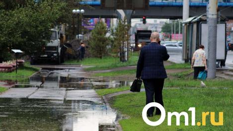 К Омску приближается мощный циклон со страшной грозой и ливнями