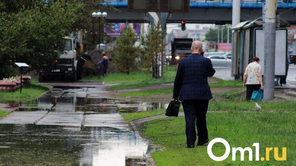 К Омску приближается мощный циклон со страшной грозой и ливнями