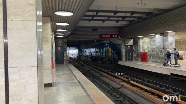 Рельсы на метромосту полностью заменили в Новосибирске