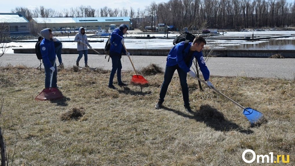 Мэрия Омска выделила шесть миллионов рублей на «зачистку» города от мусора после субботников