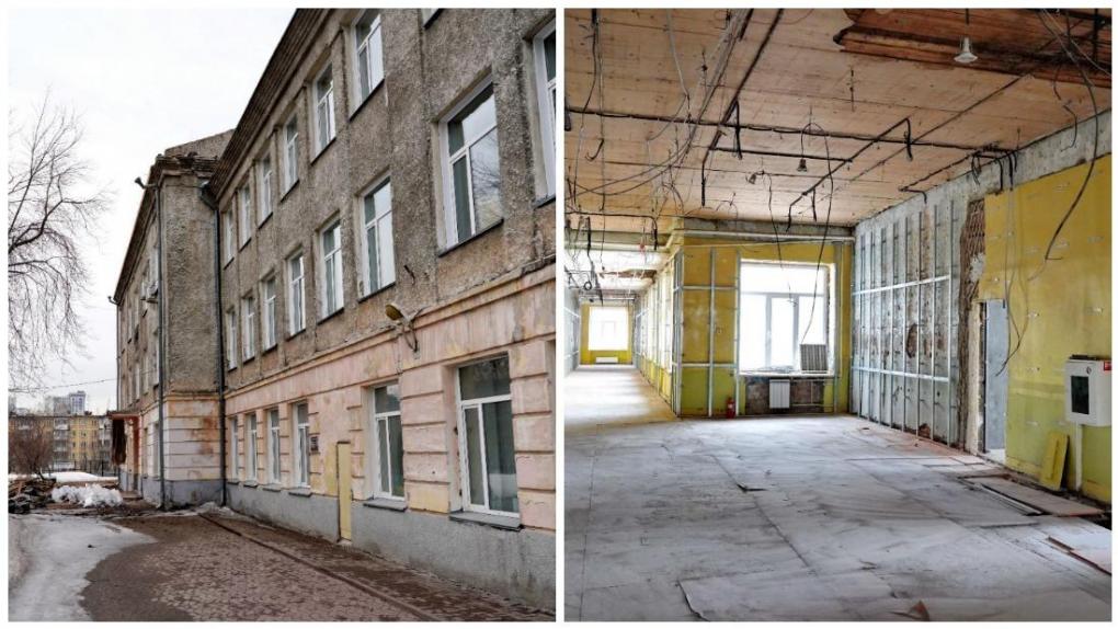 «Всему есть предел»: гимназию, построенную 88 лет назад, капитально ремонтируют в Новосибирске