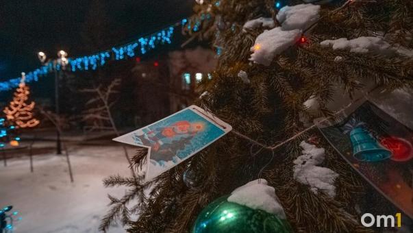 Омскую ёлку представили в новогодней столице России