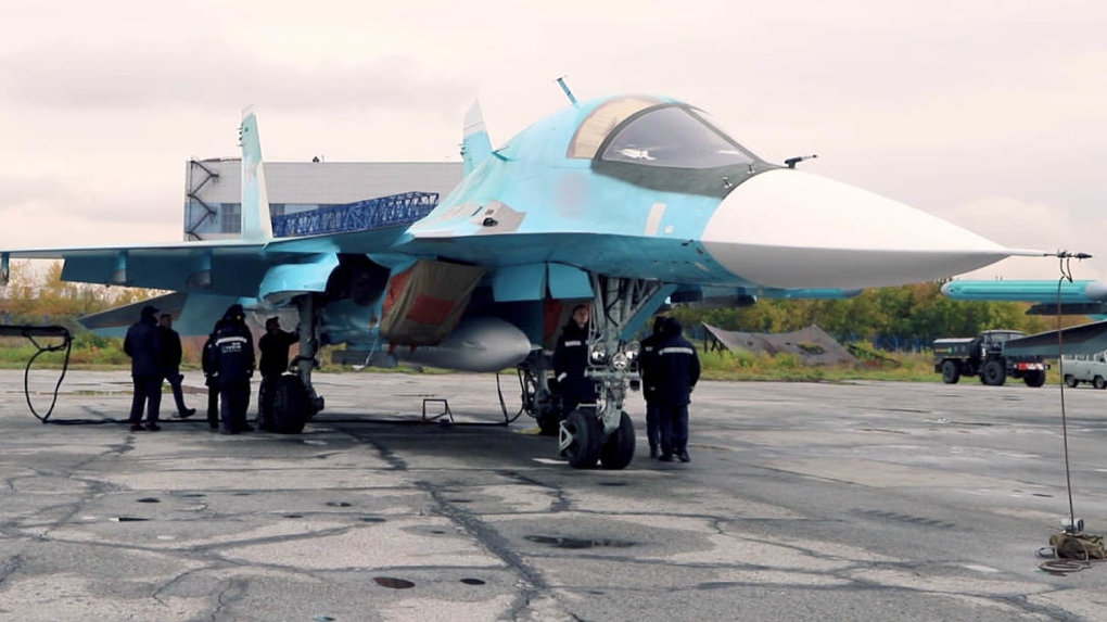 Вторую партию бомбардировщиков Су-34 передал Новосибирский авиазавод