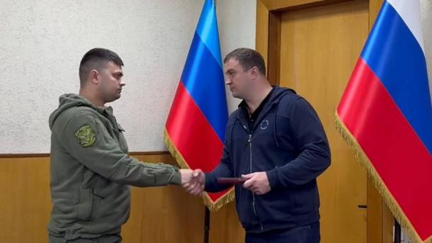 Виталий Хоценко встретился с участниками программы «ПРОдвижение ГЕРОЕВ» в Стаханове