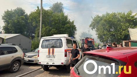После крупного пожара в Омске в частном секторе до сих пор не включили газ