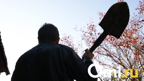 В Омской области мужчина лопатой перешиб руку односельчанину