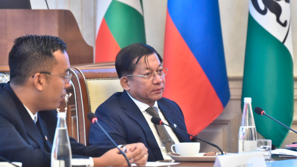 Лидер Мьянмы Мин Аун Хлайн предложил открыть консульство в Новосибирске