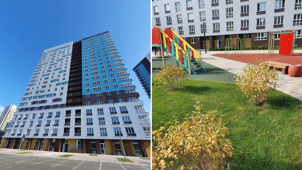 В Омске достроили дом высотой в 23 этажа на 80 трёхкомнатных квартир