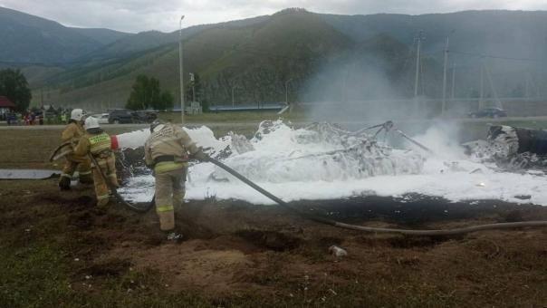 Среди членов экипажа вертолёта, рухнувшего на Алтае, оказались омичи