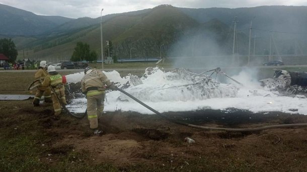 Среди членов экипажа вертолёта, рухнувшего на Алтае, оказались омичи