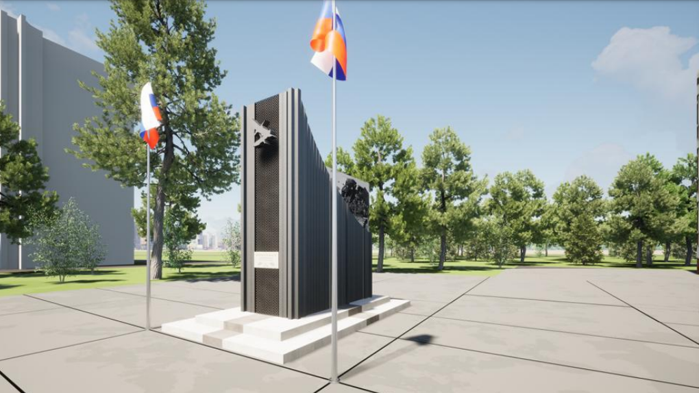В Новосибирске хотят установить мемориал с парой кованых журавлей
