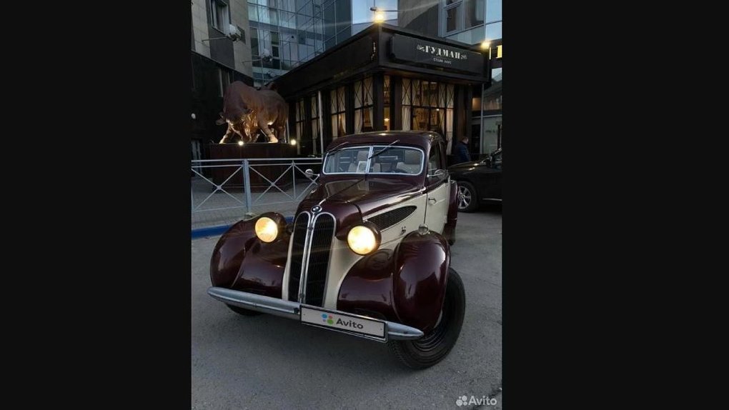 Коллекционный BMW 1938 года выпуска продают в Новосибирске