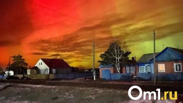 «Кто умеет, разгоняйте облака»: омичей предупредили о ночном полярном сиянии