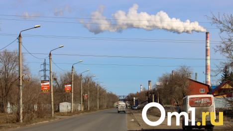 «Осадки из мозгов». Омичей смущает труба, дымящая на окраине города