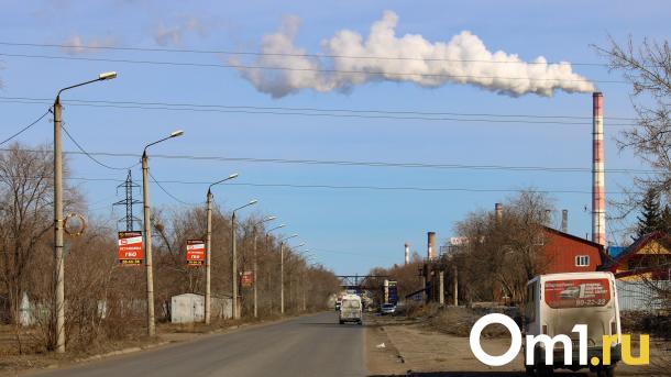 «Осадки из мозгов». Омичей смущает труба, дымящая на окраине города