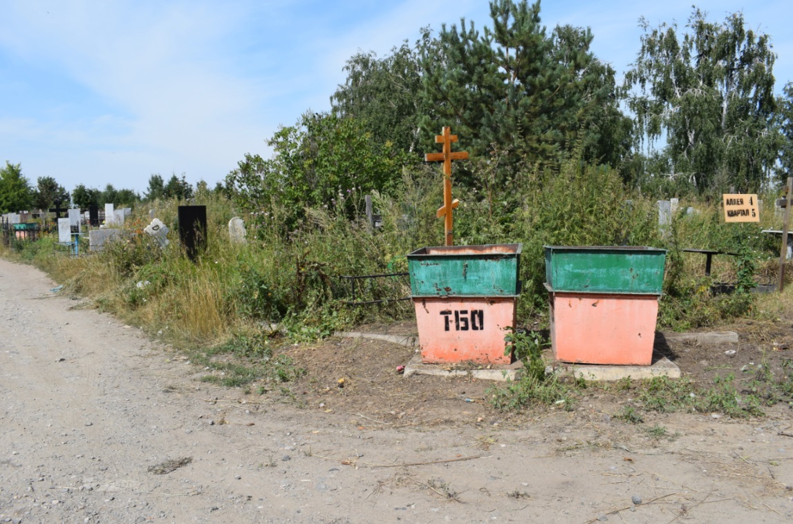 Омск западное кладбище план