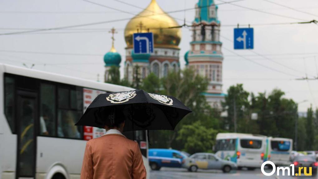 С пятницы Омскую область накроют затяжные дожди