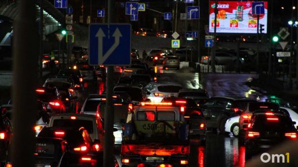 В Омске закрыли трассу на Казахстан