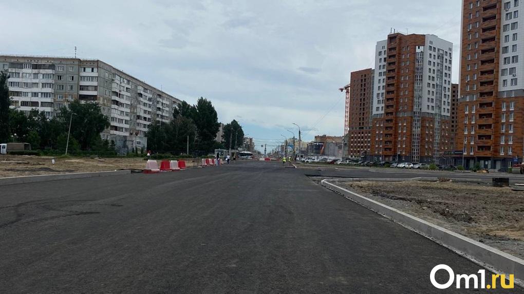 Перекрёсток 70 лет Октября и бульвара Архитекторов в Омске уже открыт