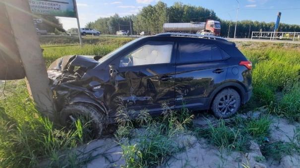 В пятничном ДТП под Омском 6-летняя девочка получила тяжёлые травмы