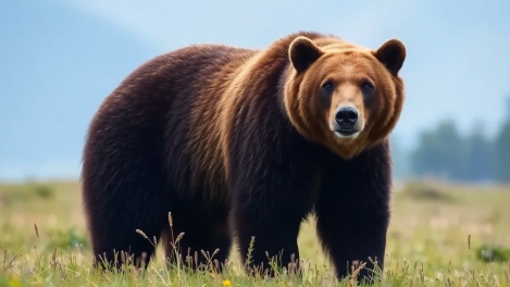 В Новосибирской области сняли медведицу с медвежатами на кормёжке овсом