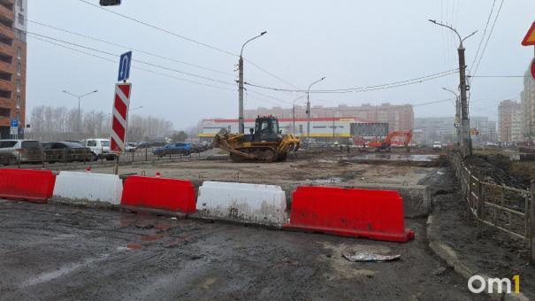 В Омске расширили участок ремонтных работ на бульваре Архитекторов