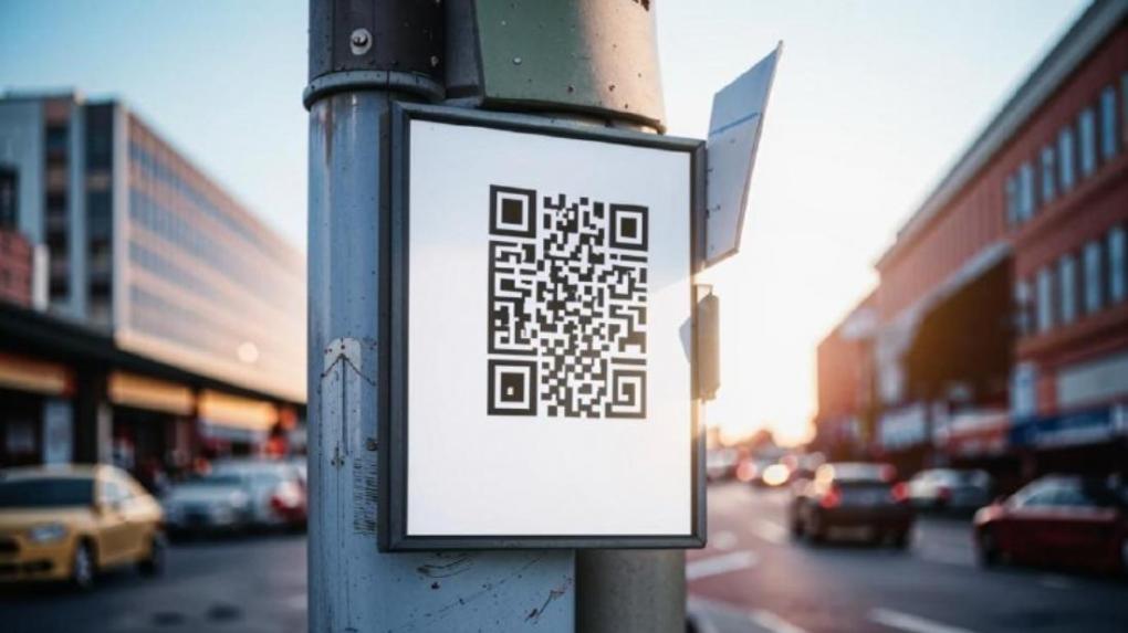 Объявления с просьбой поздравить девушек по QR появились в Новосибирске