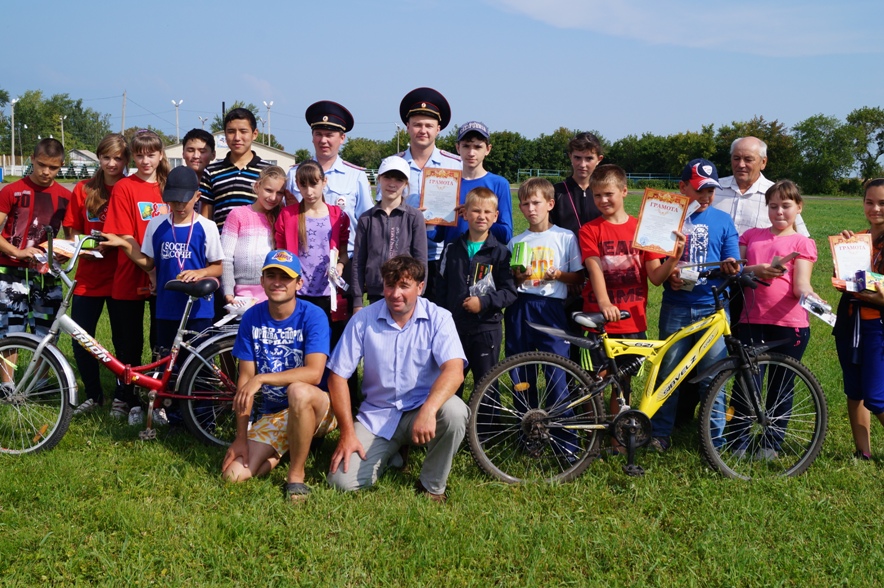 В Омской области открыли велосипедную площадку для детей