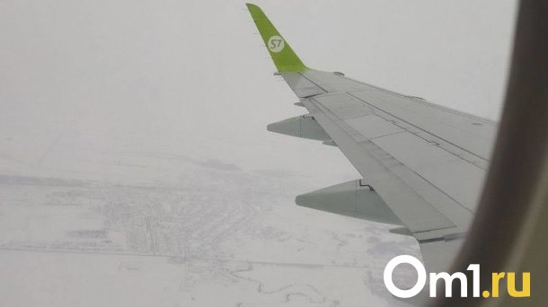 Несколько самолётов не смогли приземлиться в Новосибирске из-за густого тумана