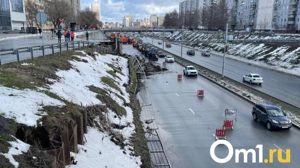Мэрия Новосибирска вводит режим повышенной готовности из-за обрушения стенки на Ипподромской